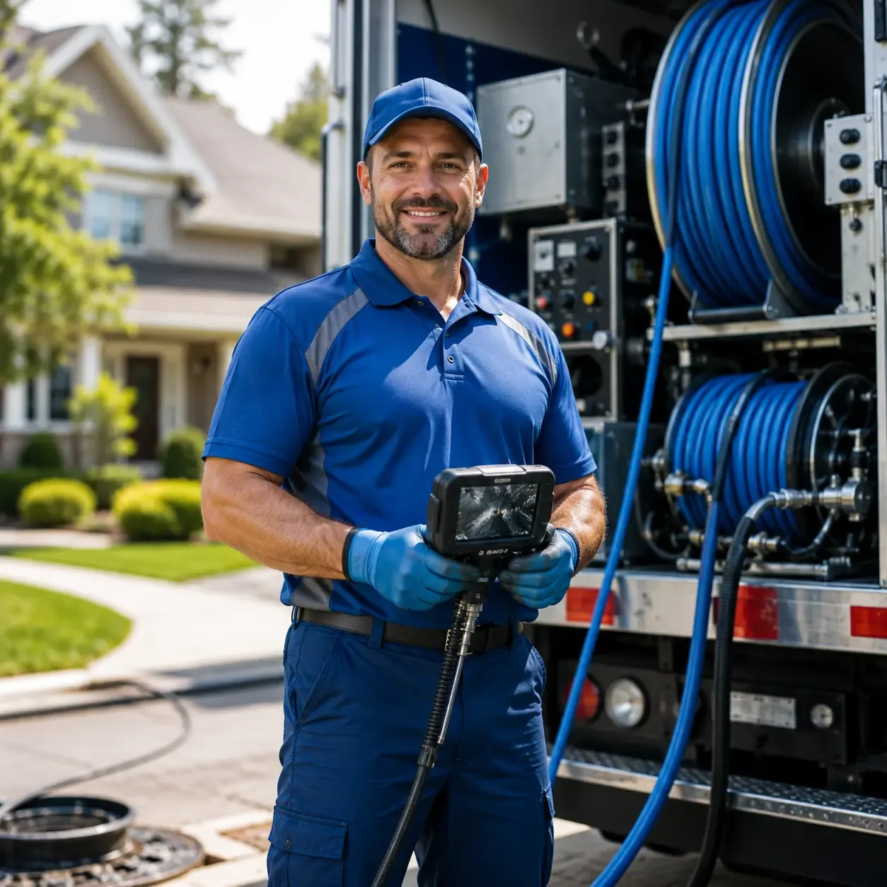 Local outdoor drain cleaning specialists in Kewadin, MI